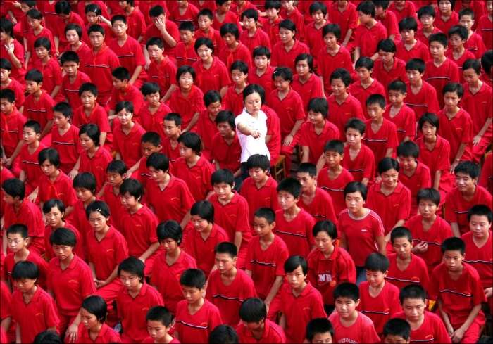 Организованная толпа в Китае