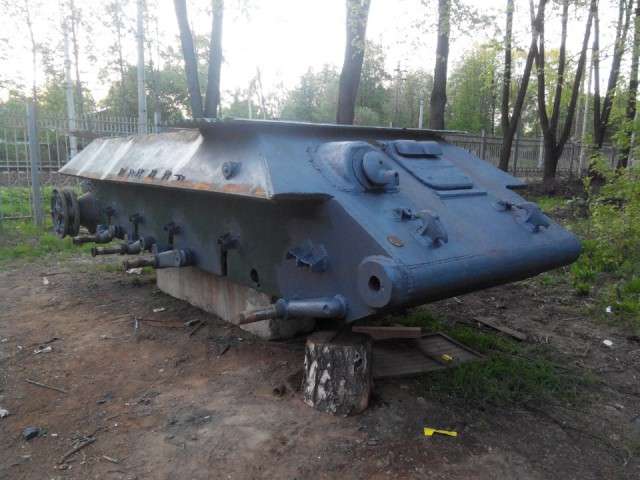 Восстановление легендарного советского танка Т-34