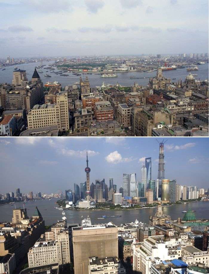 Как за последние десятилетия изменились крупные города мира