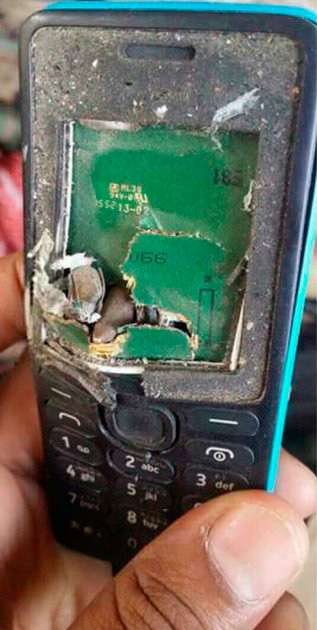 Телефон Nokia спас жизнь военного