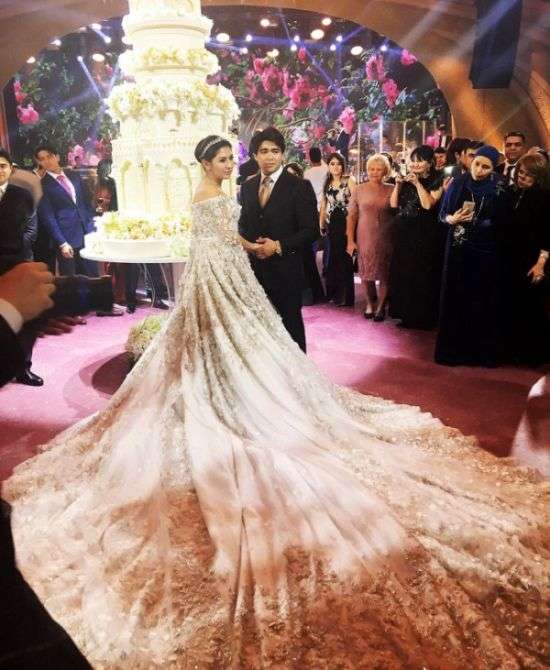 Свадебное платье за 40 млн рублей