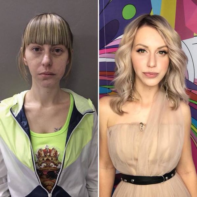 Современный макияж творит чудеса: “До и после”