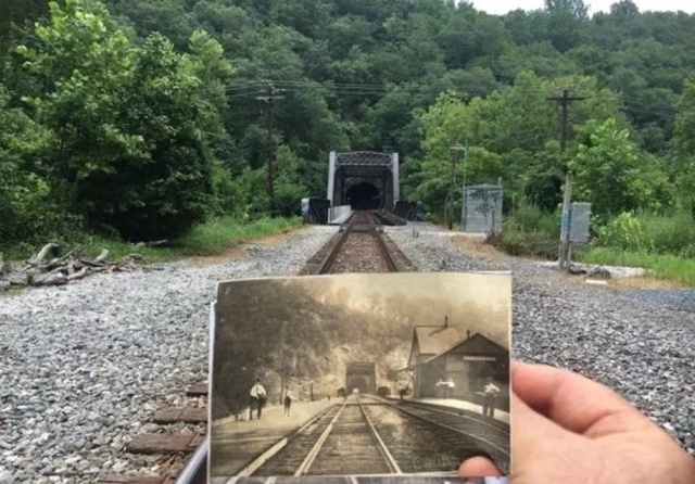 Воссоединяя старые и современные фотографии