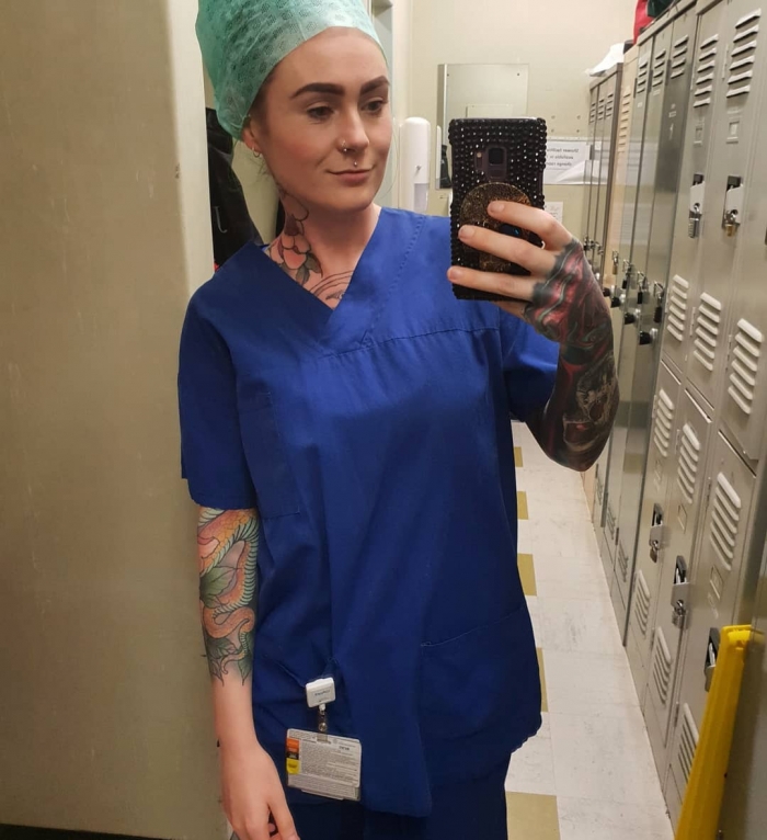 Сара Грей из Австралии – самый татуированный врач в мире