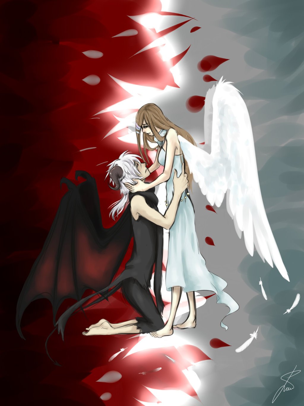 История ангела и демона