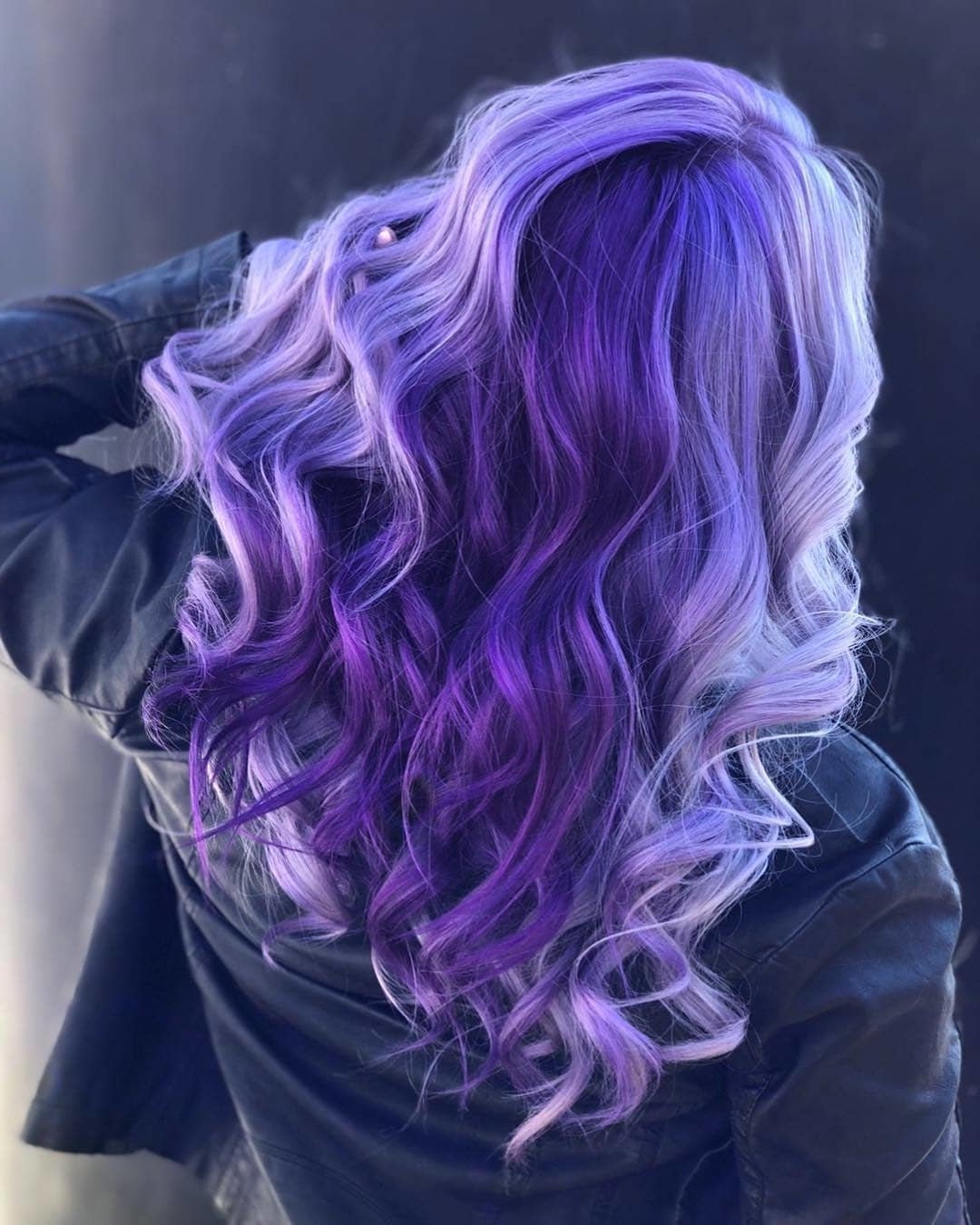 Фиолетовая маска для русых волос