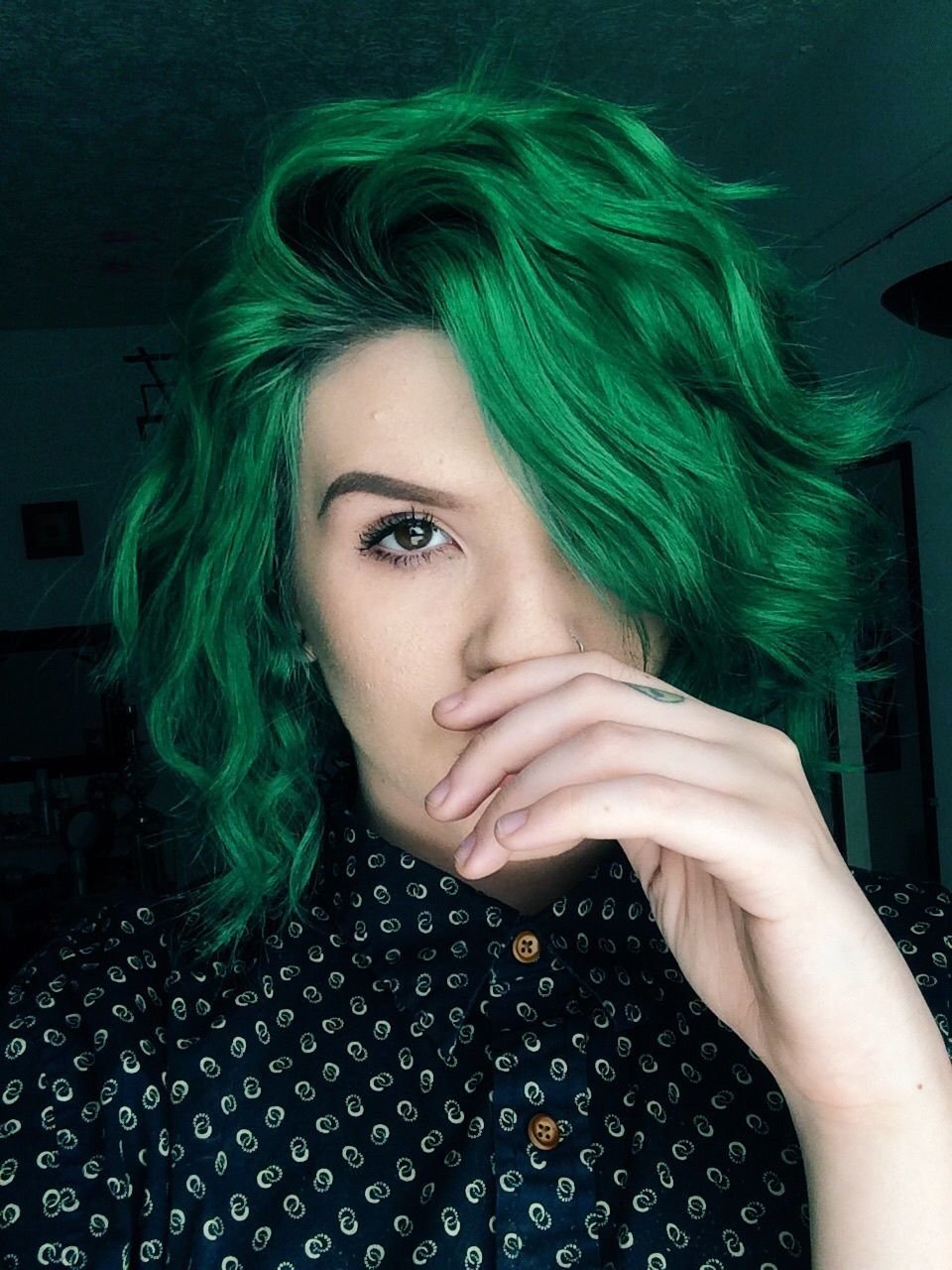 Можно зеленые волосы. Зеленые волосы. Девушка с зелеными волосами. Темно зеленые волосы. Изумрудный цвет волос.
