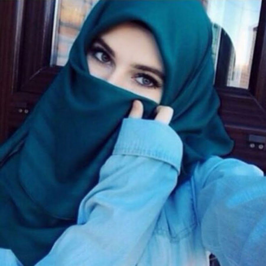 В хиджабе без лица фото на аву