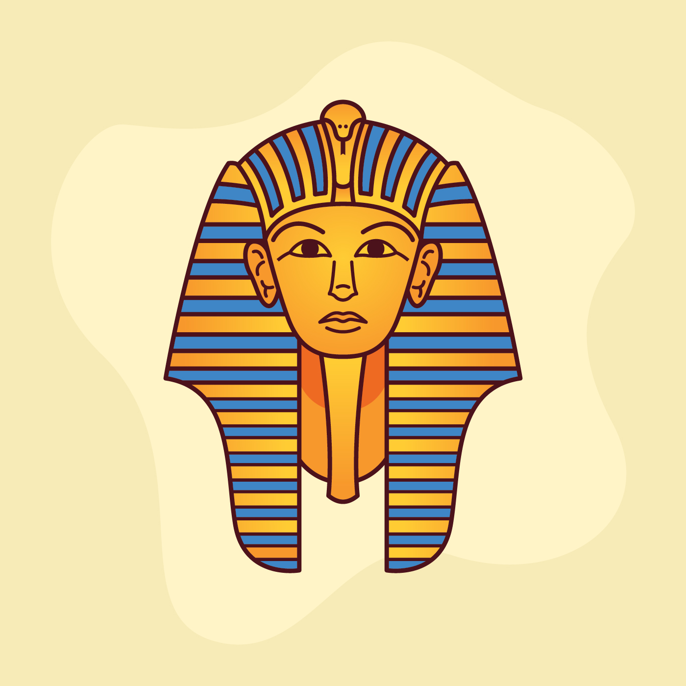 Маска фараона рисунок 5. Фараон Египта Тутанхамон эскиз. Маска фараона Тутанхамона изо 5. Фараон Египта Тутанхамон изо 5 класс. Фараон Египет раскраска Тутанхамон.