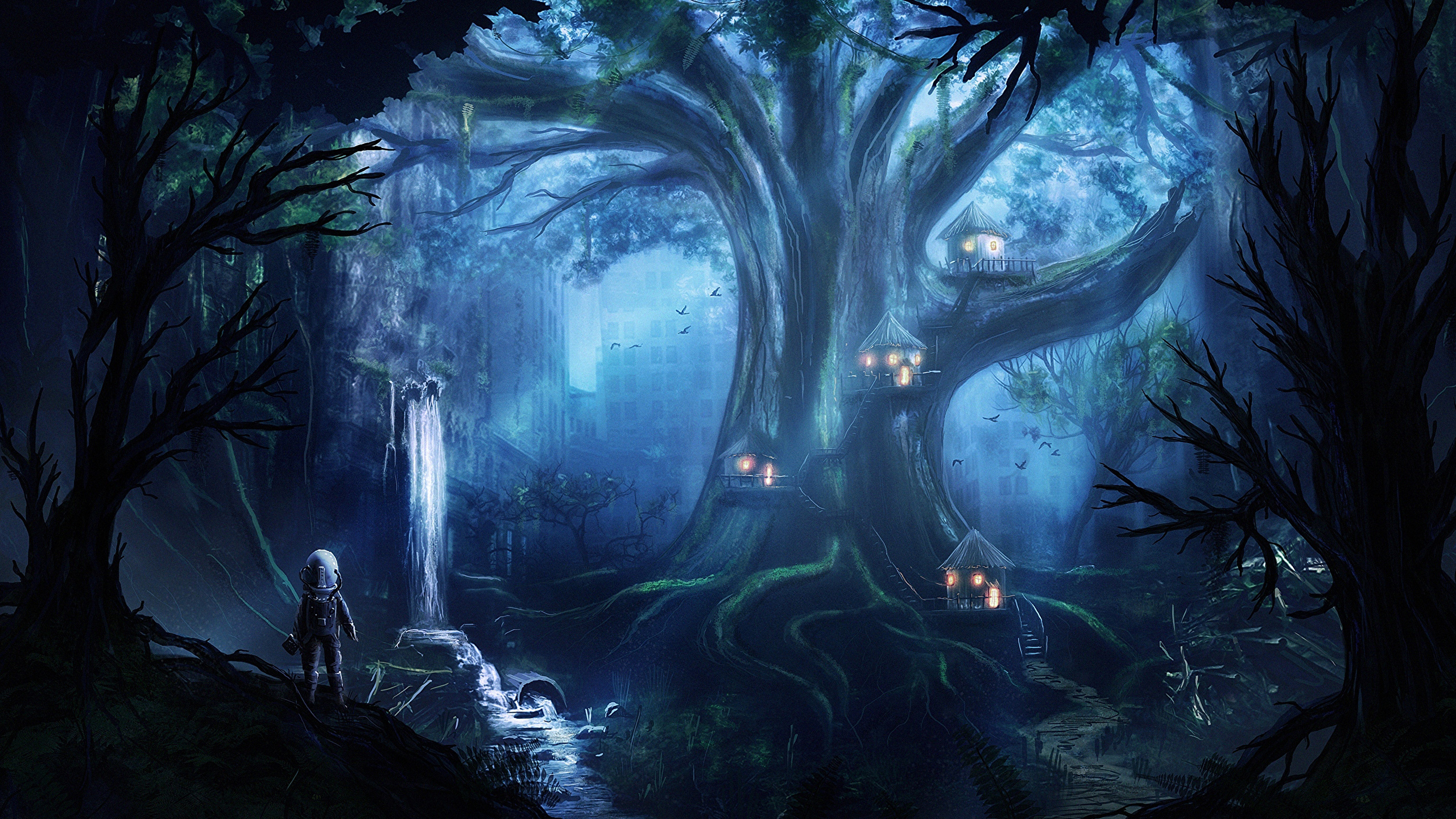 Волшебный лес фэнтези