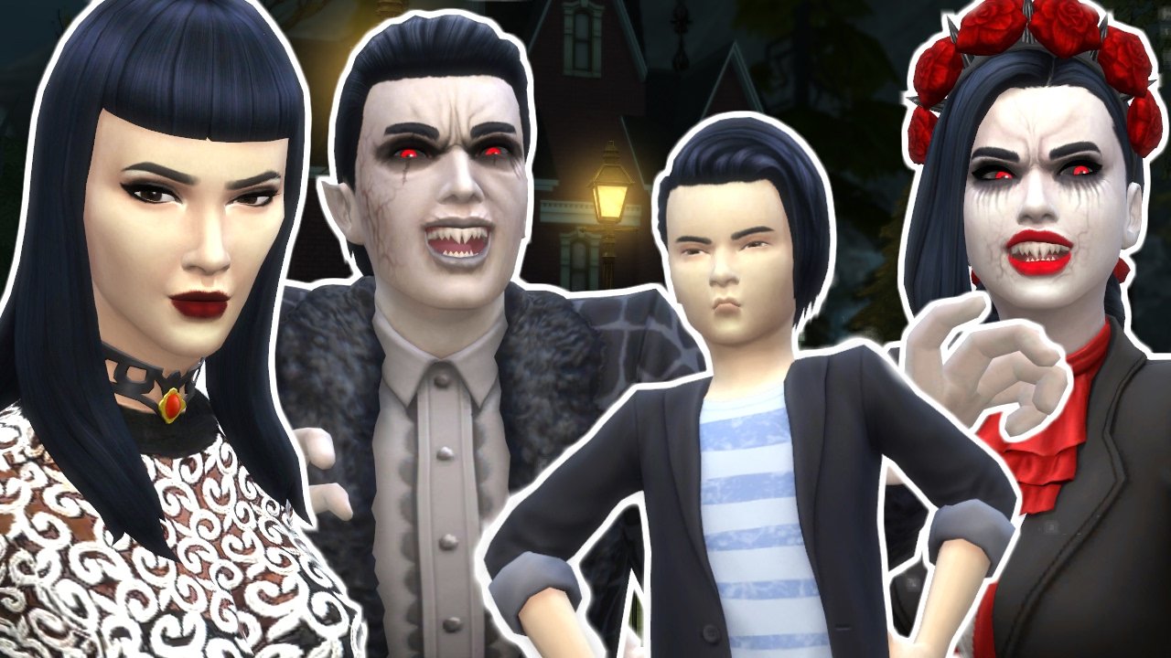 Игра The Sims 4 Вампиры (35 фото) .