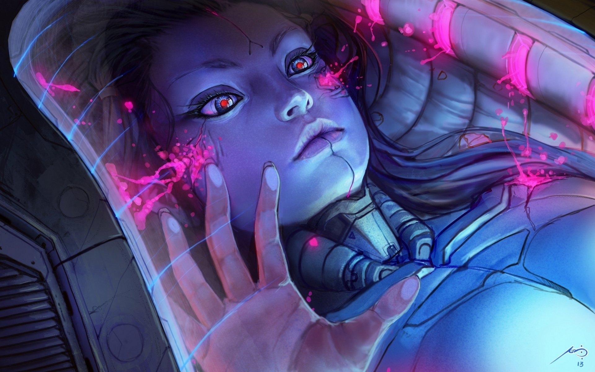 Cyberpunk avatar girl фото 38