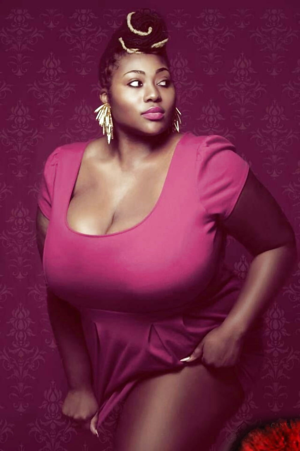 негритянка с пышной грудью фото 75