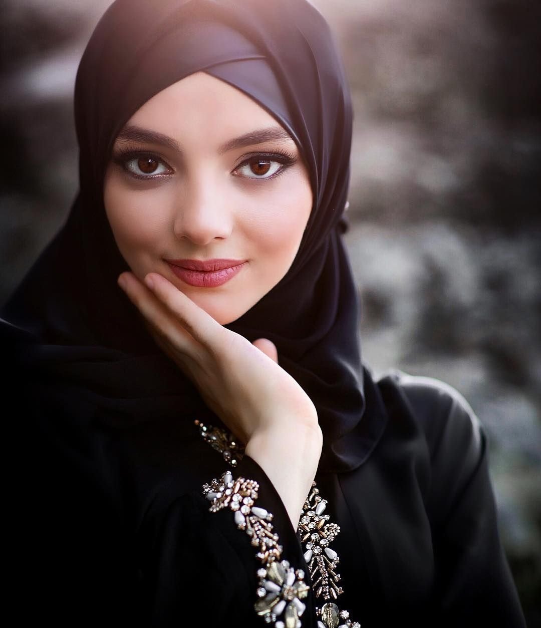 Фото мусульманка девушка в платке красивые
