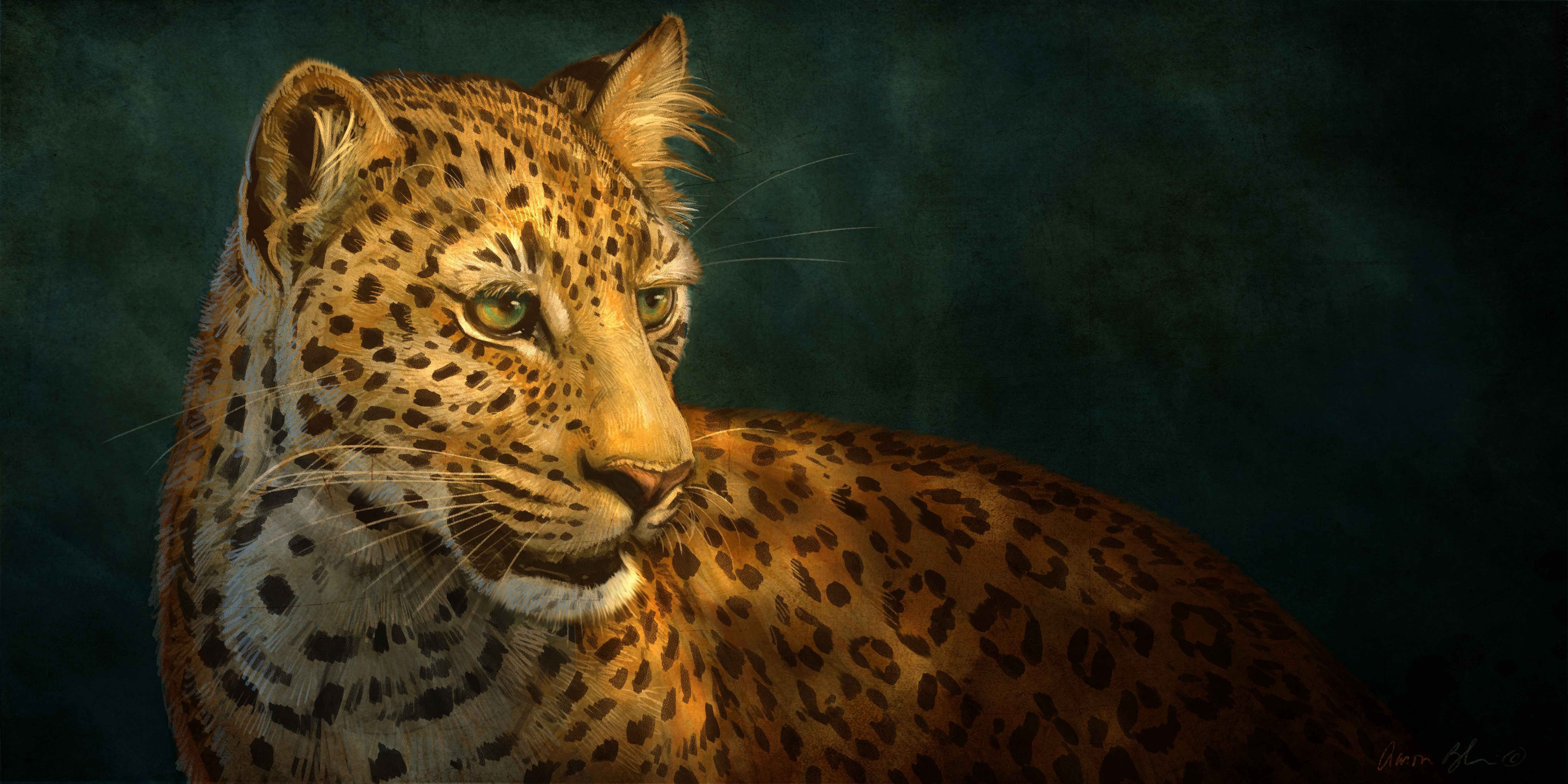 Animal 1 hour. Aaron Blaise животные. Aaron Blaise фото. Леопард.