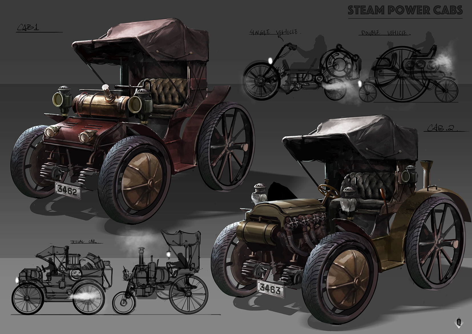 History of steam powered vehicles фото 53