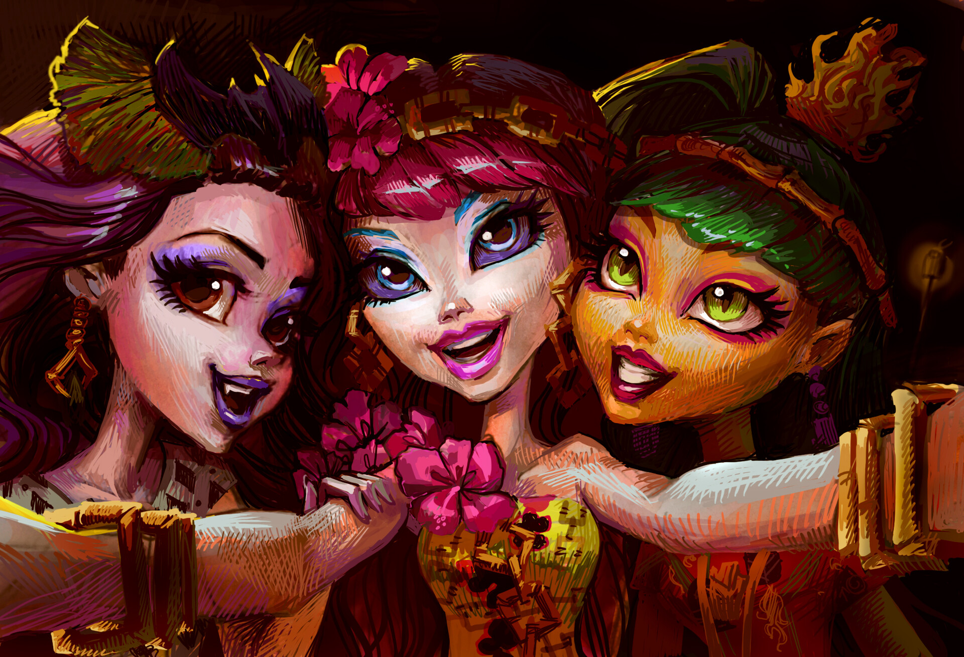 Monster high. Holivi Монстер Хай. Монстер Хай арт. Арты по монстр Хай. Монстер Хай девил и девилия.