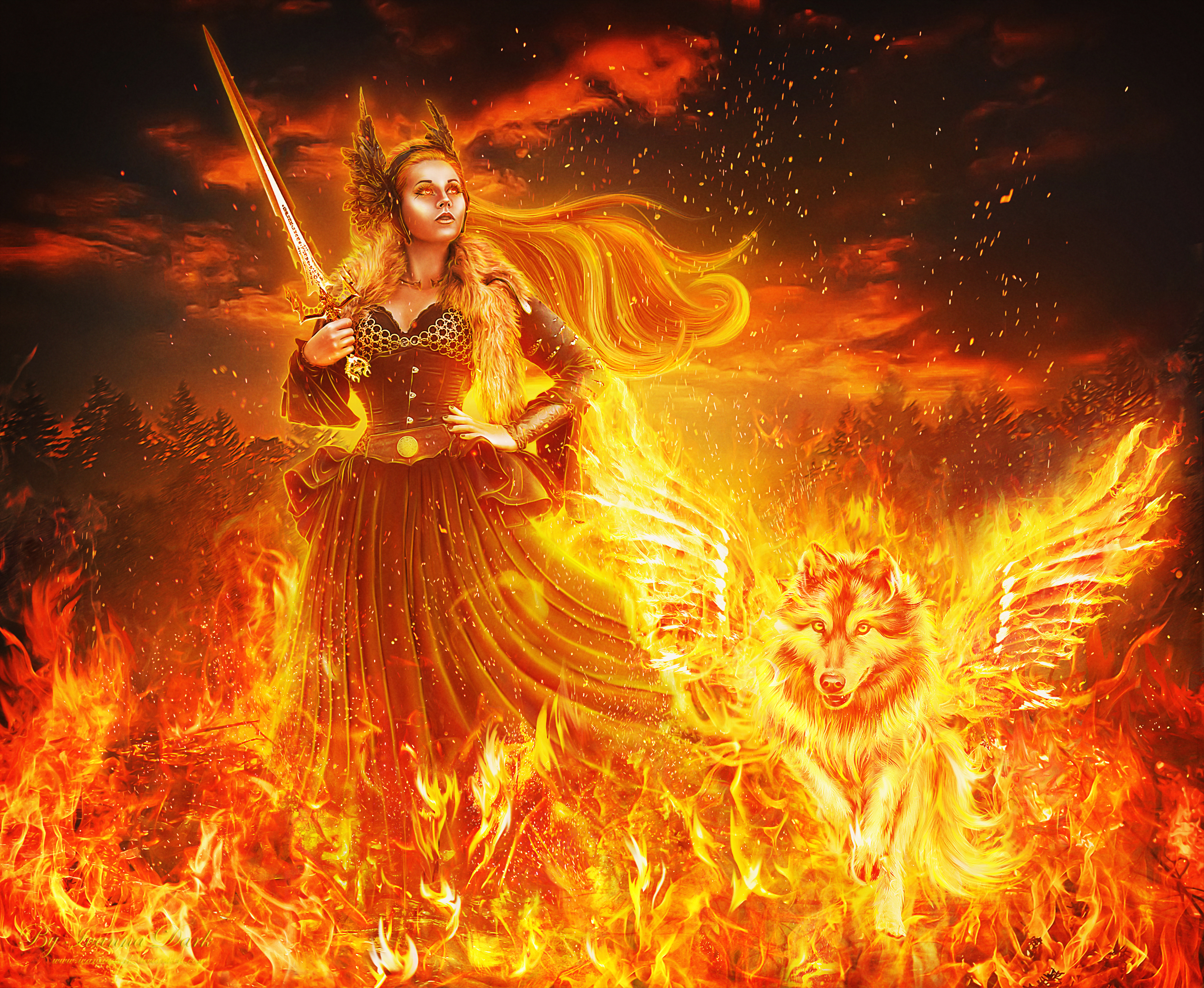 Толава богиня огня