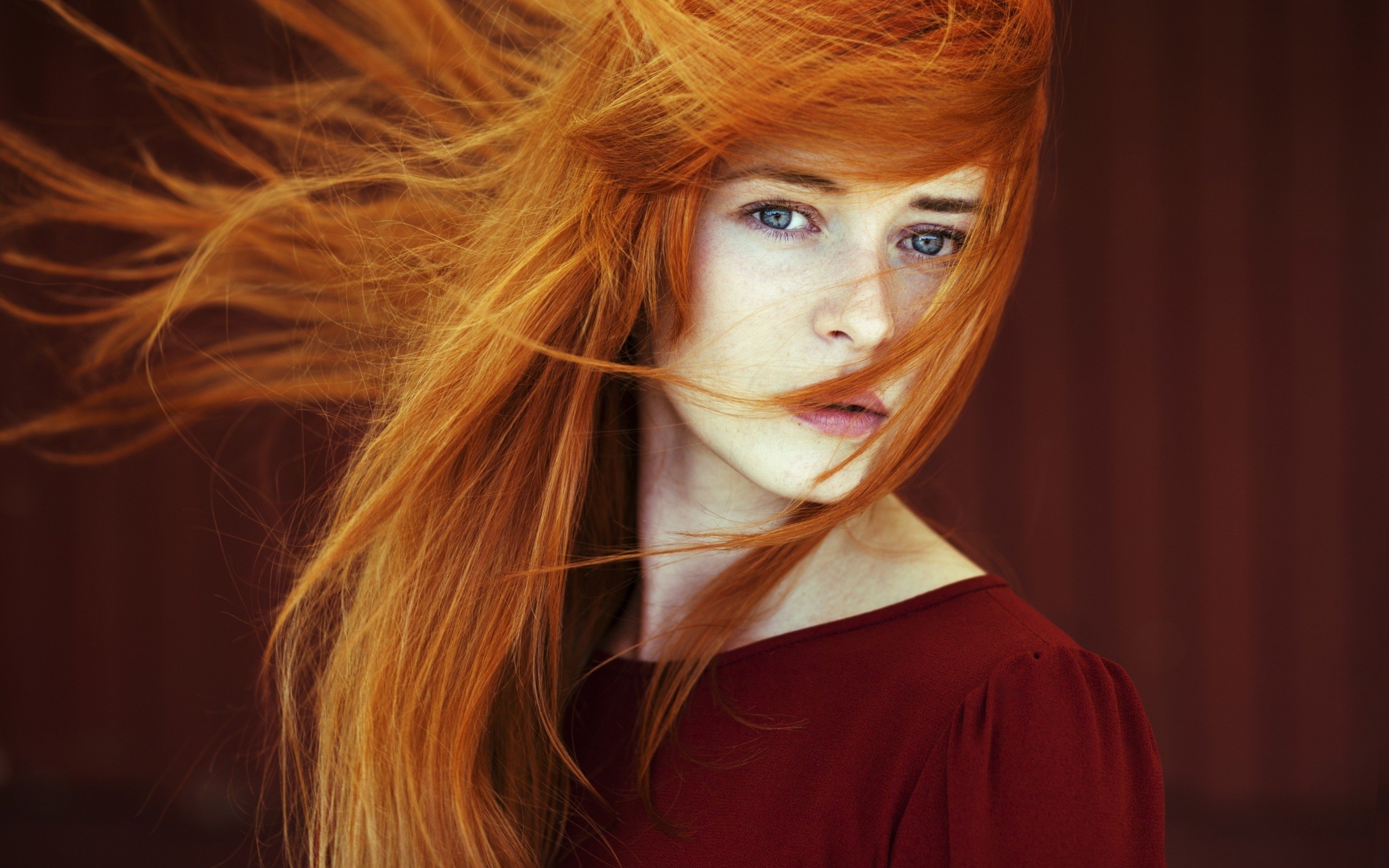 Beautiful redhead models