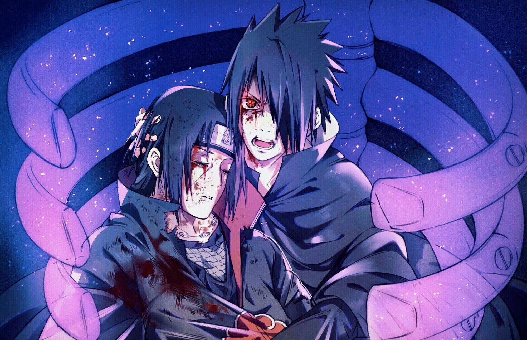 Itachi and sasuke fan art