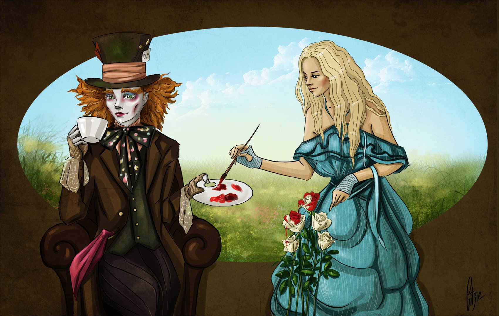 В стране чудес 11 глава. Шляпник Алиса в стране чудес. Алиса в стране чудес Шляпник и Алиса. Алиса в стране чудес арт Алиса и Шляпник. Алиса в стране чудес Шляпник арт.