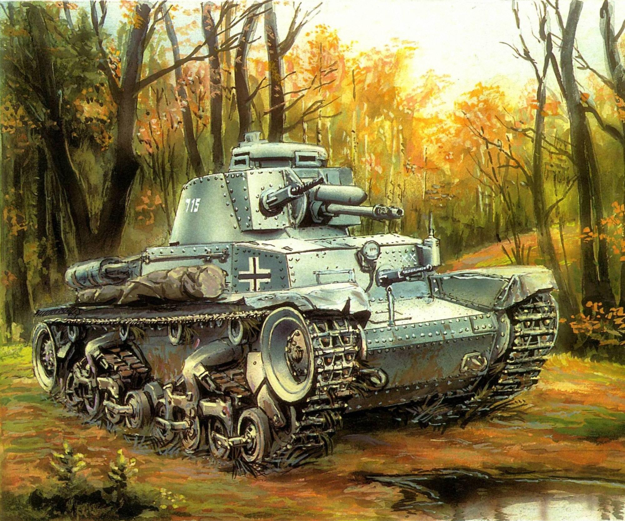 Немецкий легкий танк