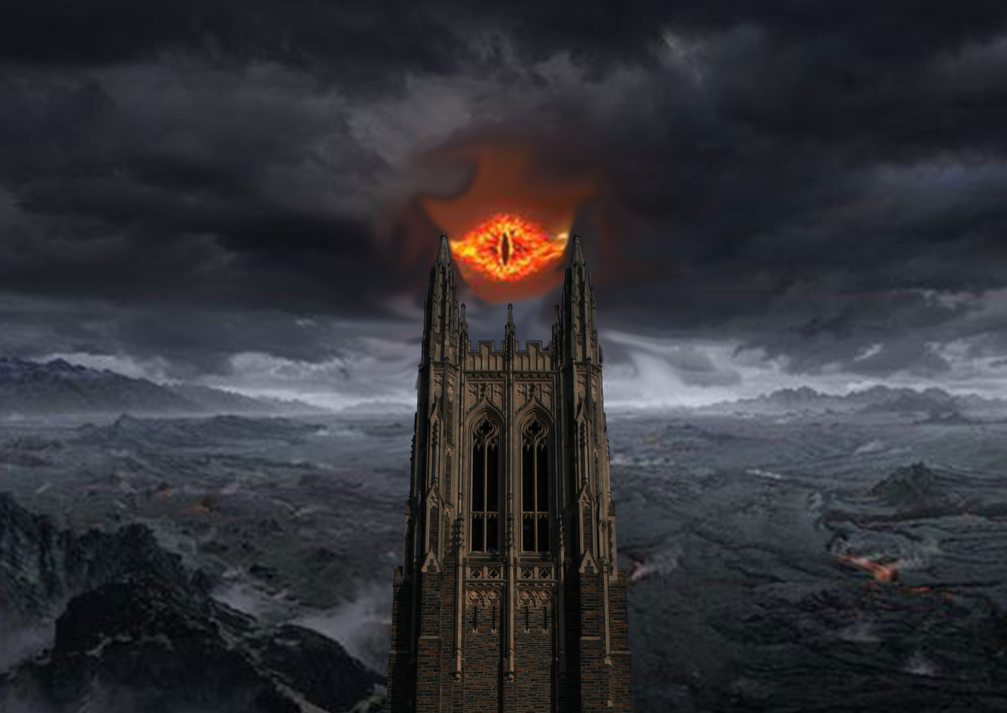 Саурон башня око