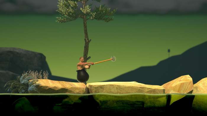 Игра Getting Over It with Bennett Foddy (17 фото)