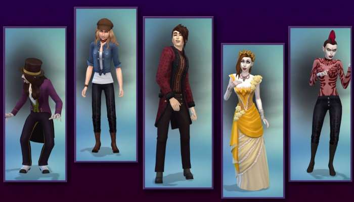 Игра The Sims 4 Вампиры (35 фото)