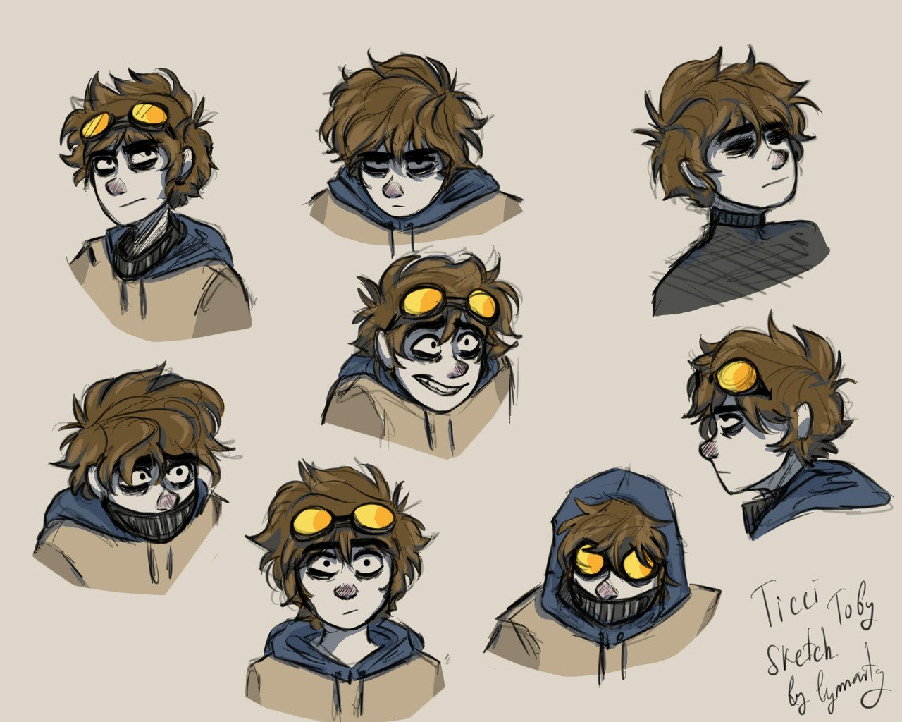 Ticci toby fanart