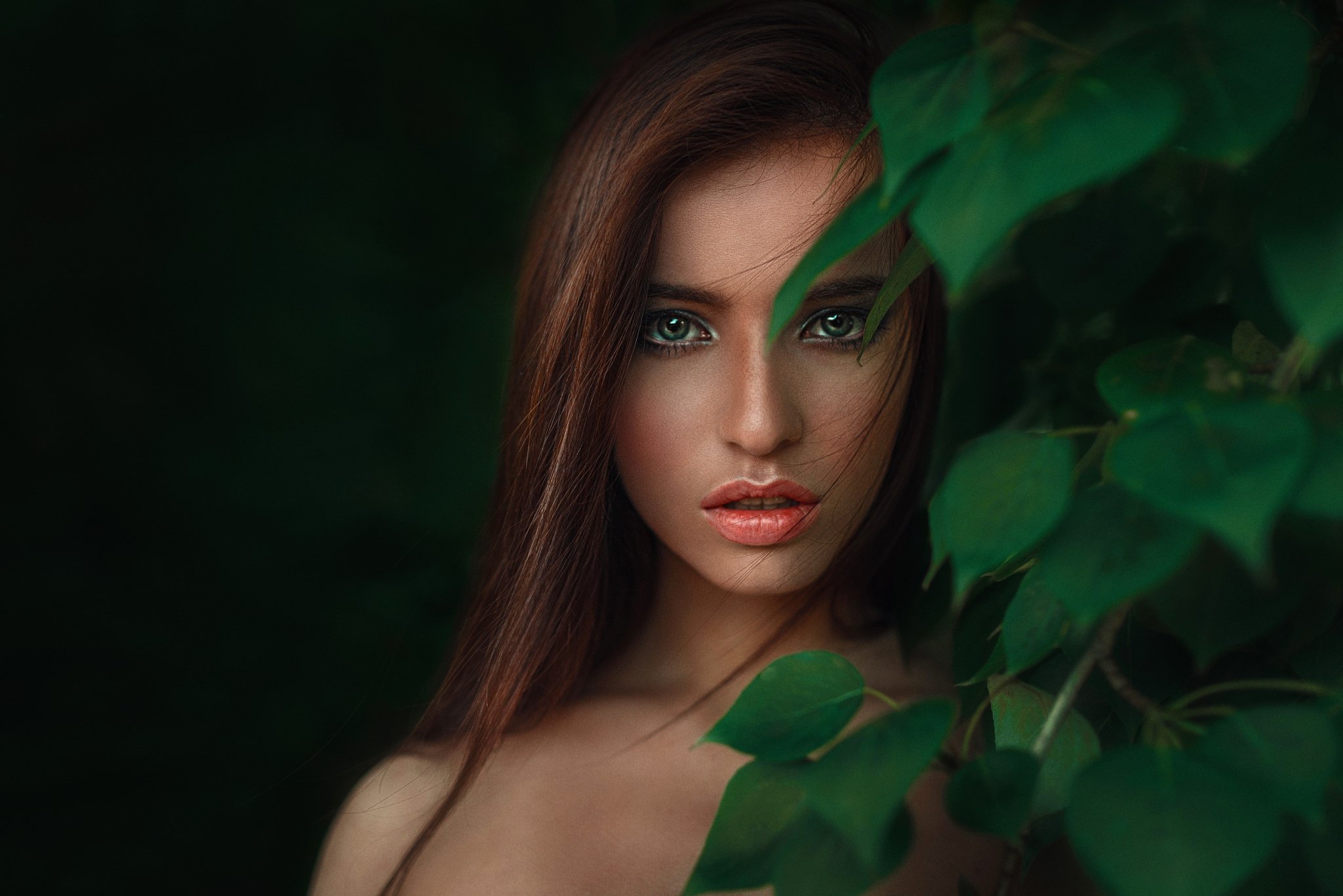 Красивая девушка с зелеными глазами. Georgy Chernyadyev Nastya. Зеленоглазые девушки.