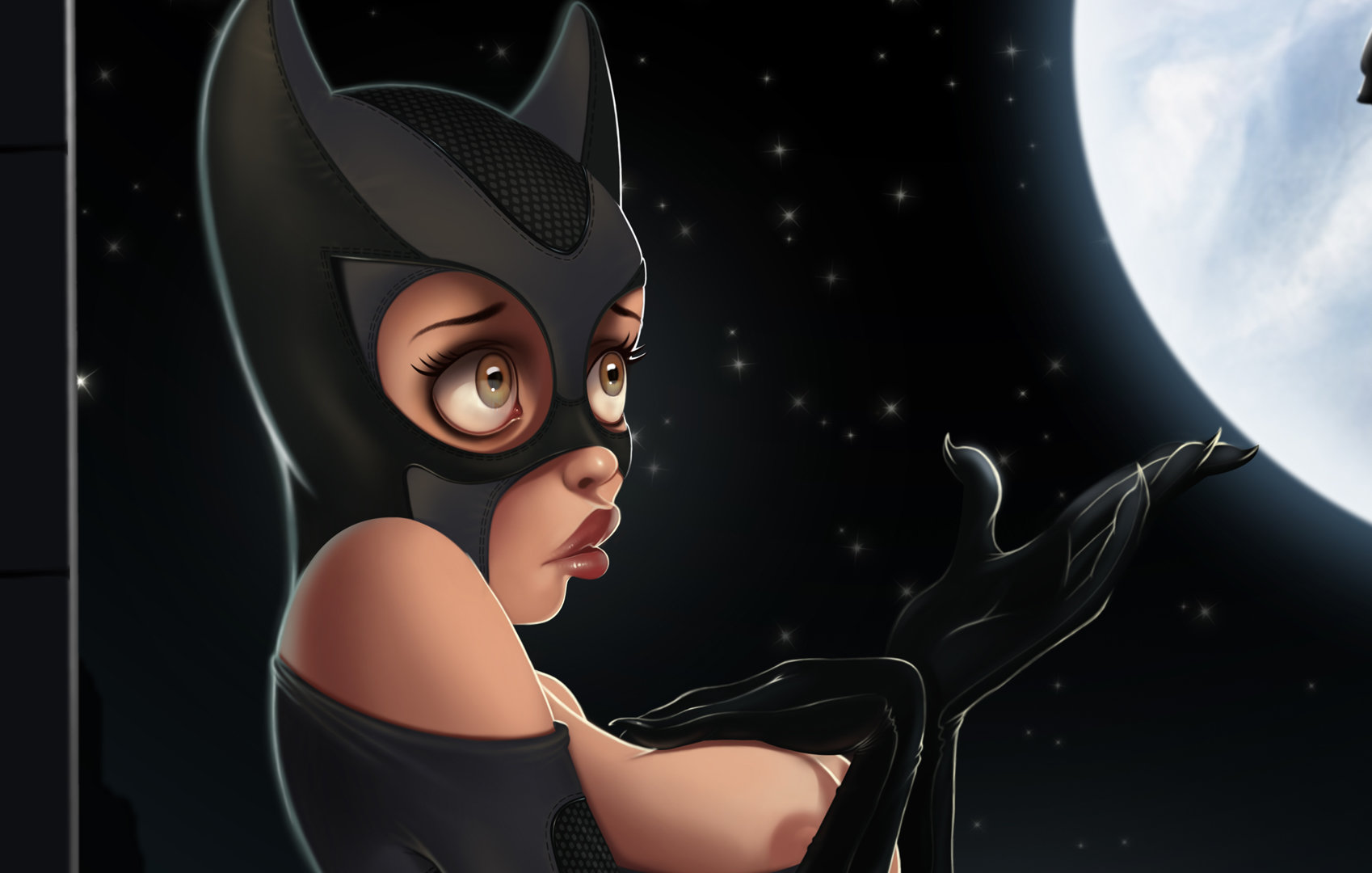 Бэтмен 3 женщина кошка