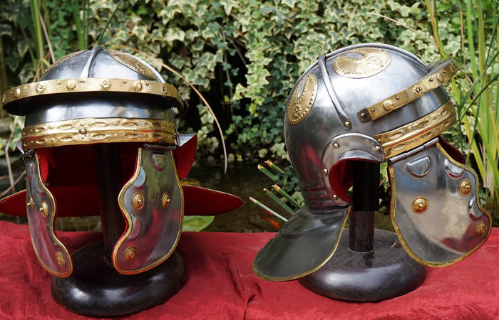 История римского шлема