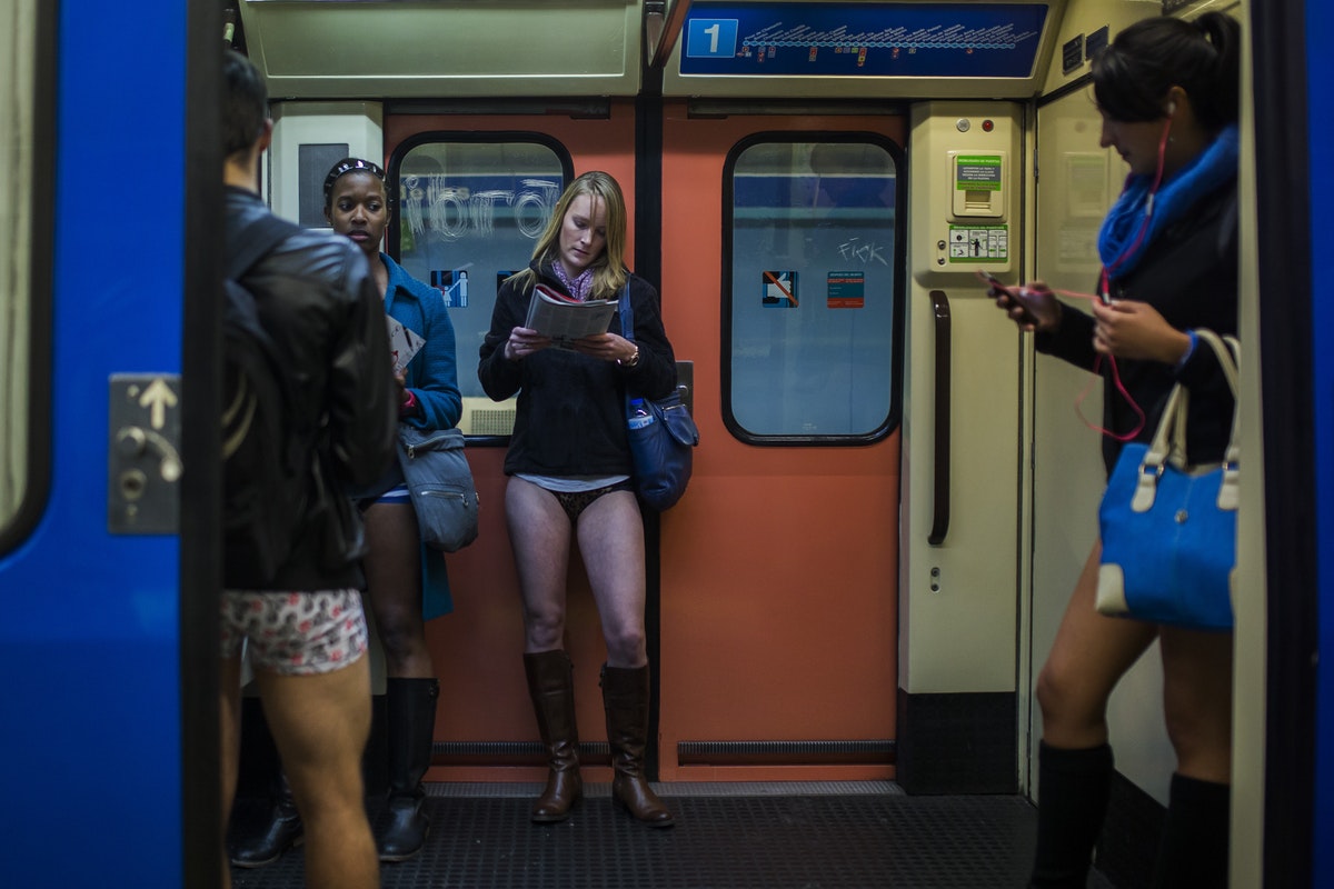 Global no Pants Subway Ride