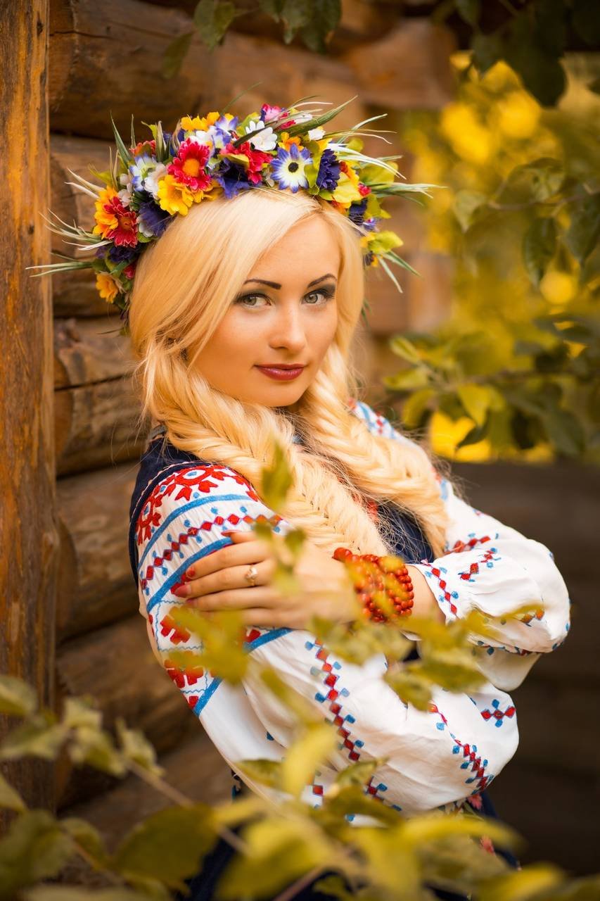 Какой цвет волос у украинок