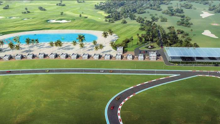 Загородный клуб с гоночной трассой в стиле "Формулы-1" построен в Австралии