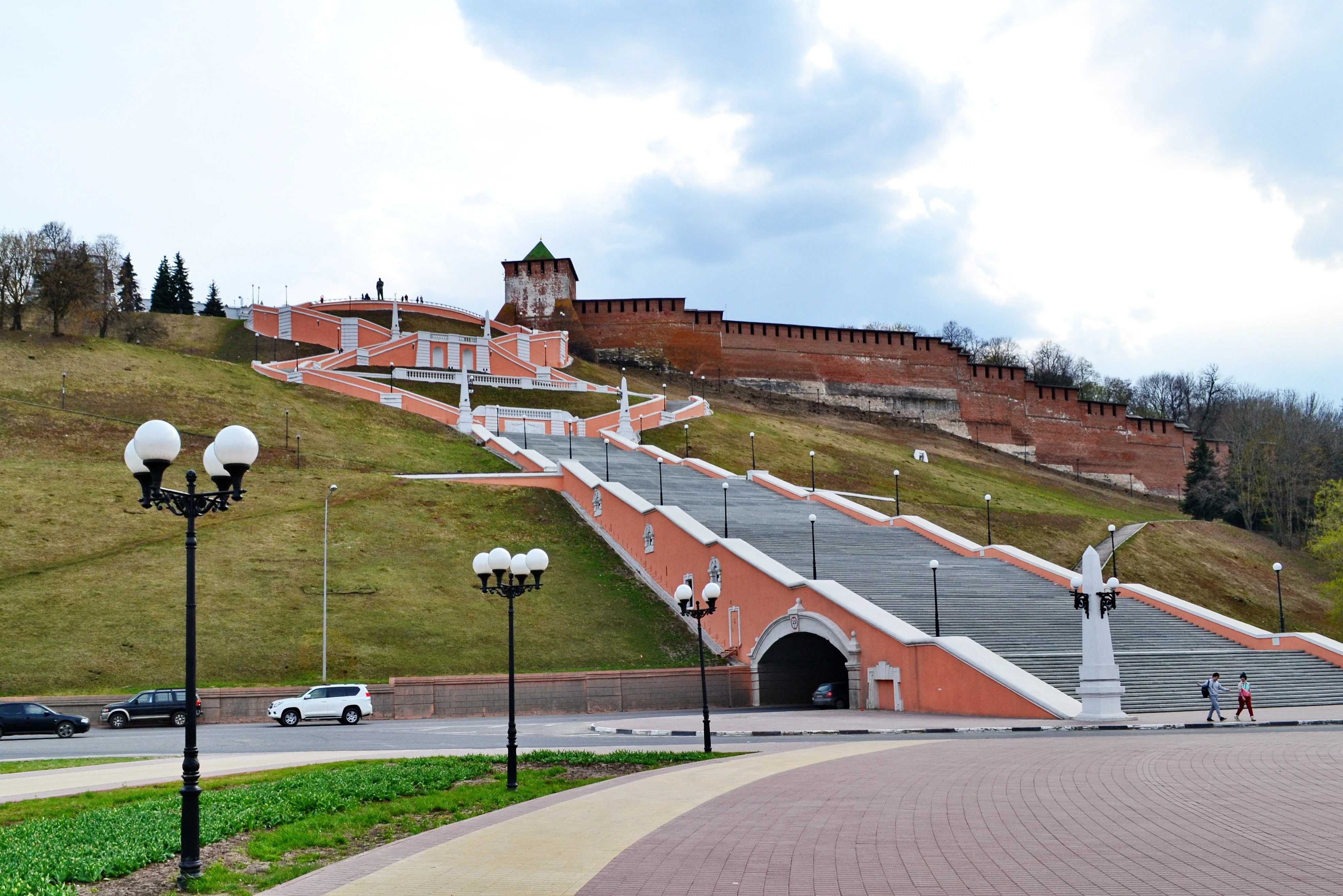 Чкаловская лестница Великий Новгород