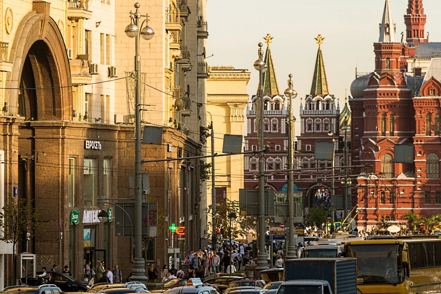 Москва центральные улицы фото